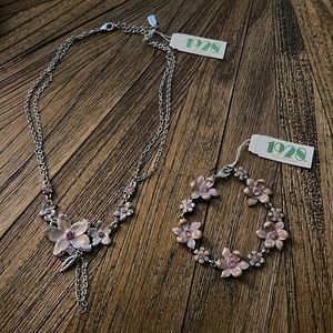 1928 Vintage Necklace & Bracelet